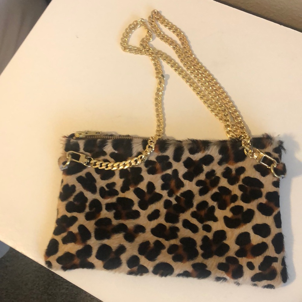 COPY - Parker and Hyde cheetah print crossbody never worn